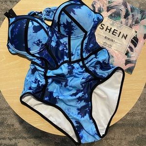 Brand New Shein Tie-Dye One-Piece